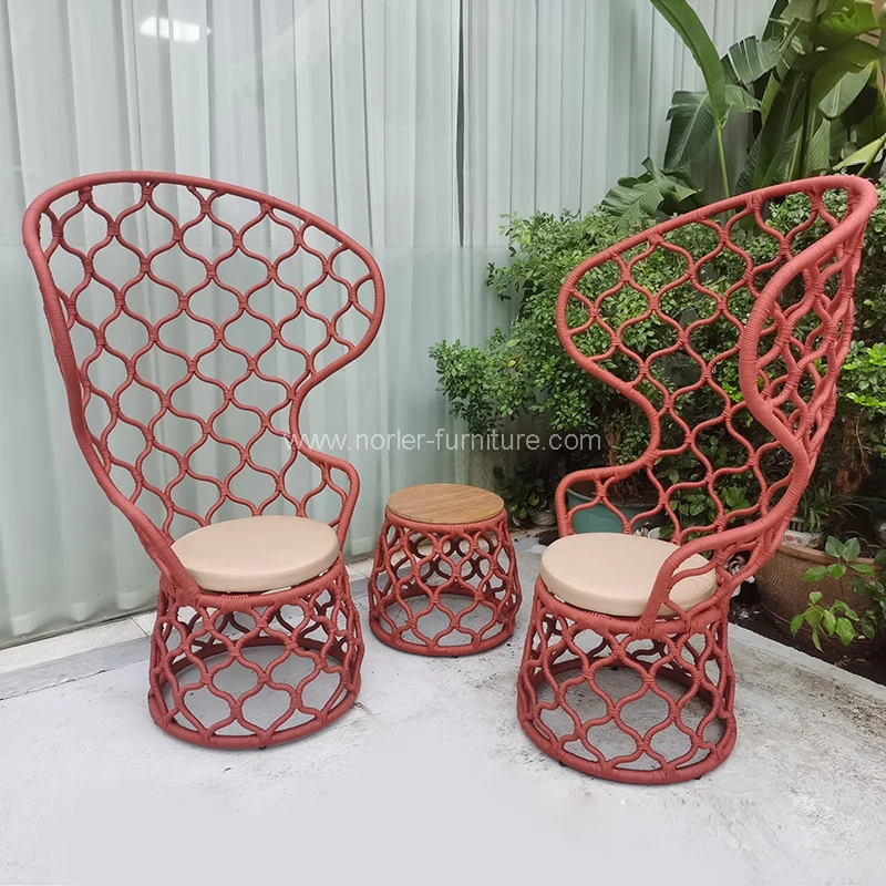 आधुनिक राणी मैदानी दोरी विणकाम सोफा