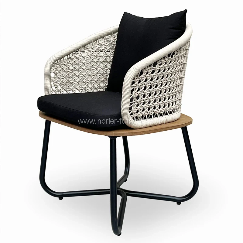 मैदानी अॅल्युमिनियम फ्रेम पीई रतन गार्डन सेट